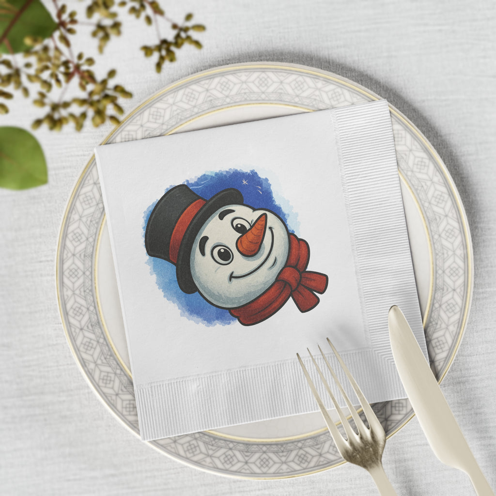 Holiday Napkins - The Very Frosty Snowman