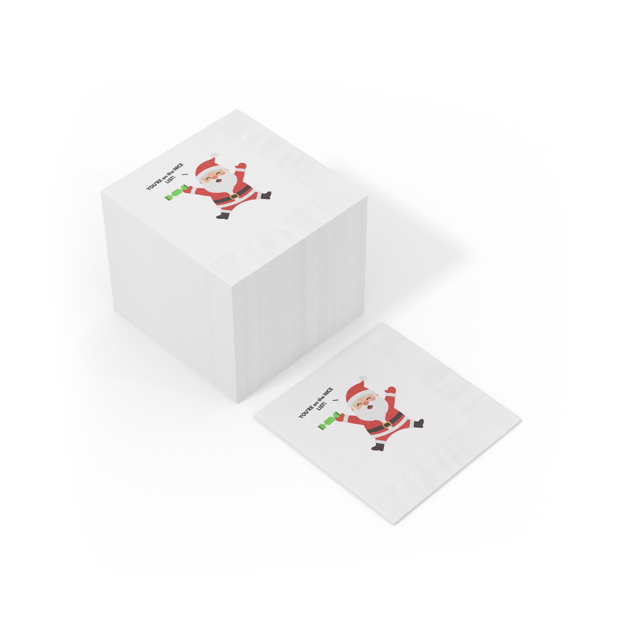 Holiday Napkins - Santa's Nice List
