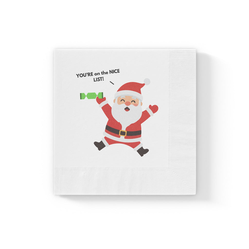 Holiday Napkin Subscription - 25 napkins per month (6.5"x6.5")