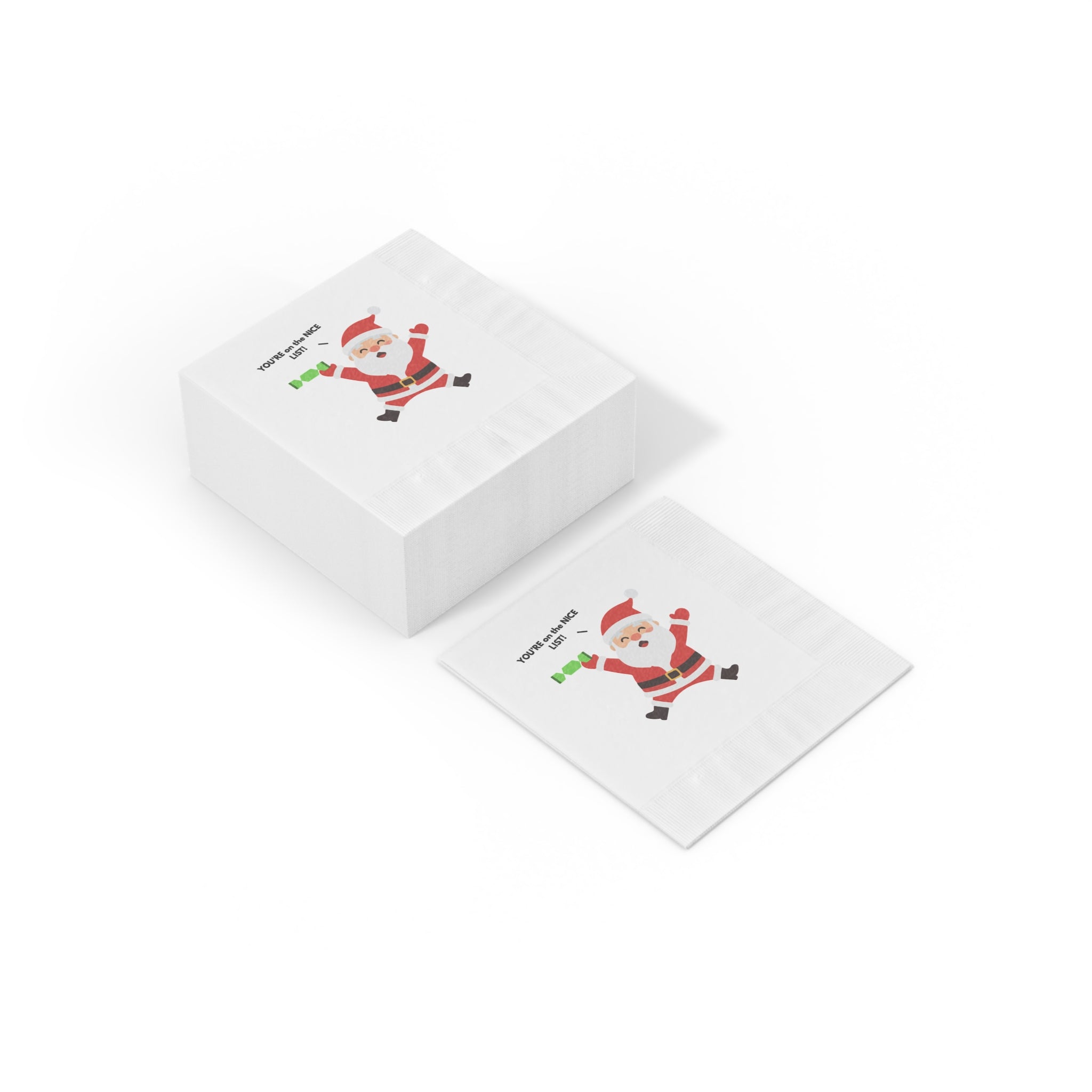 Holiday Napkins - Santa's Nice List