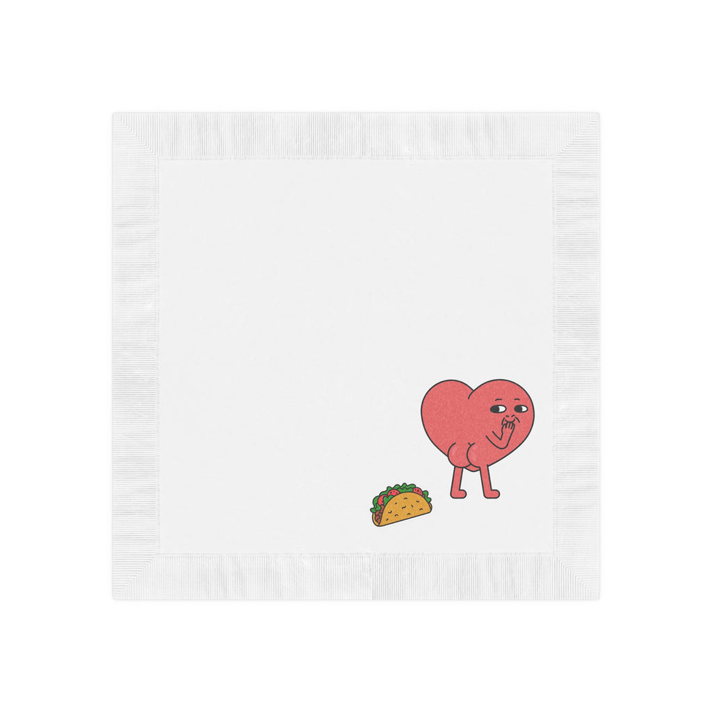 Holiday Napkins - Cheeky Valentine's Taco Lover