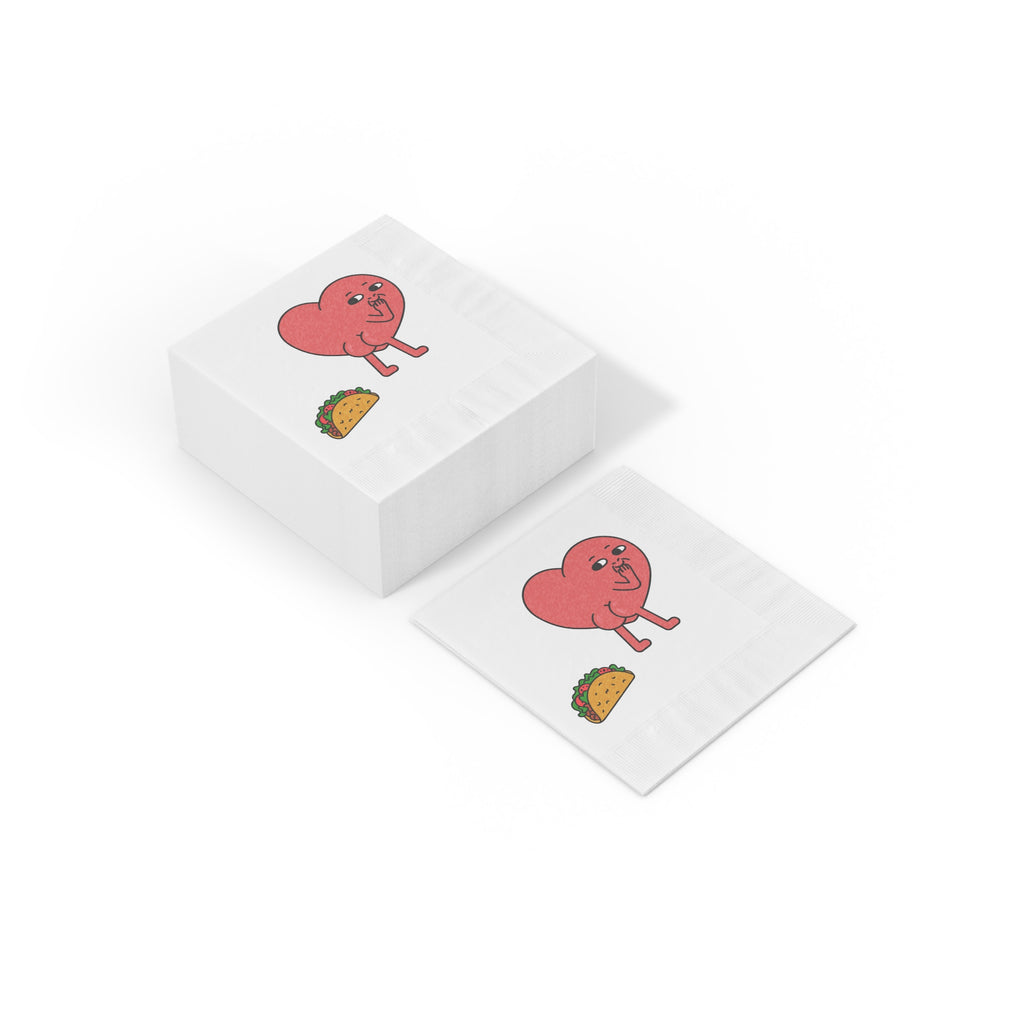 Holiday Napkins - Cheeky Valentine's Taco Lover