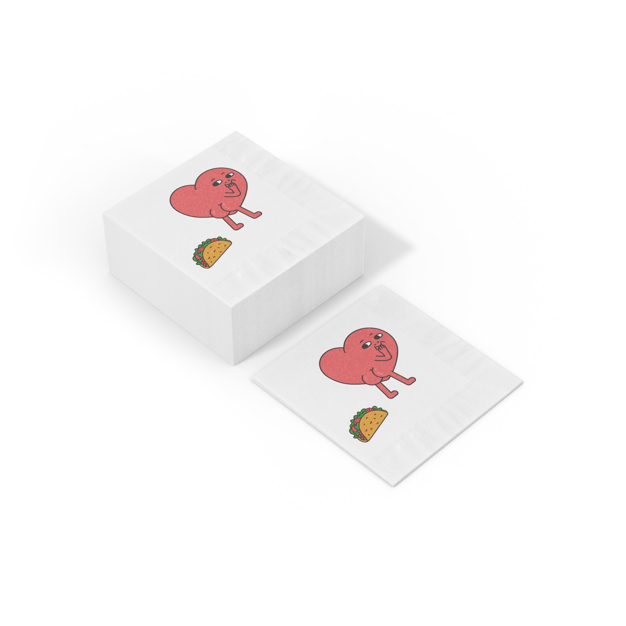 Holiday Napkins - Cheeky Valentine's Taco Lover