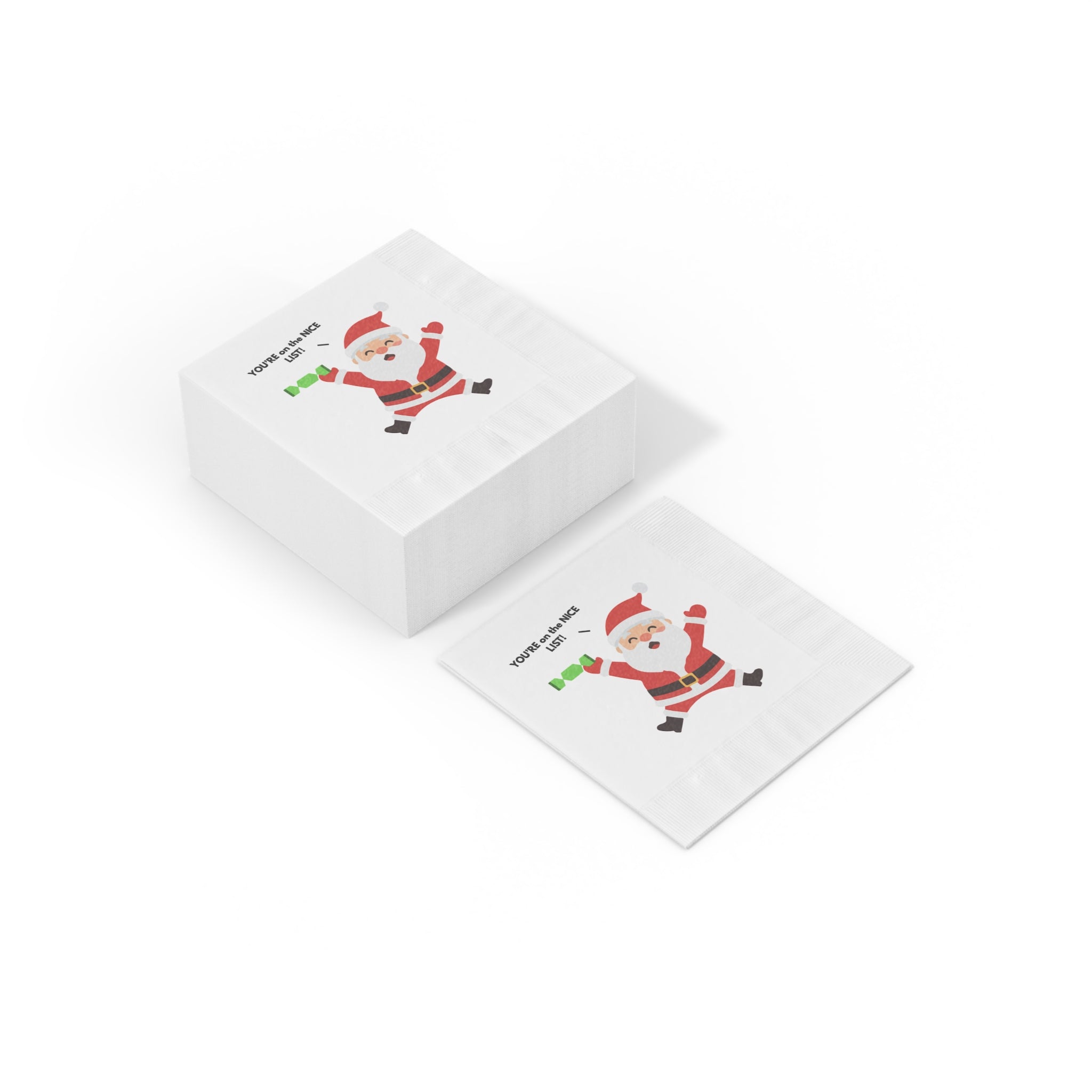 Holiday Napkins - Santa's Nice List