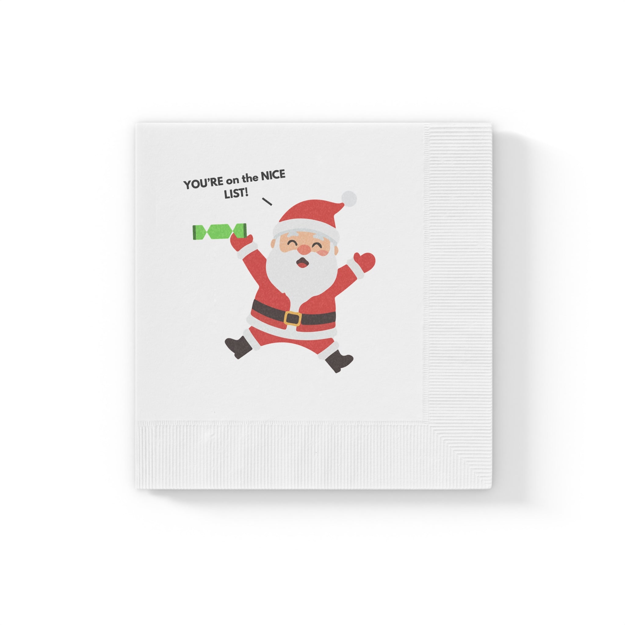 Holiday Napkins - Santa's Nice List