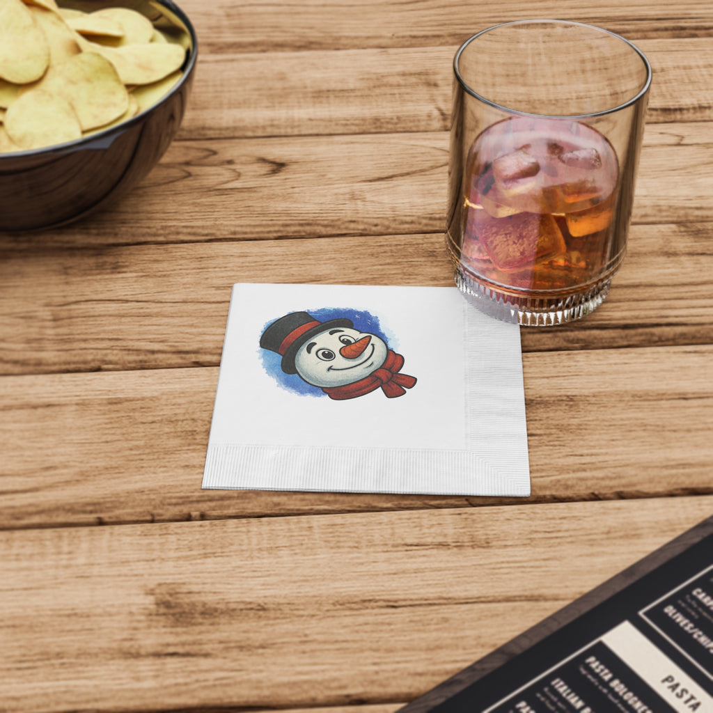 Holiday Napkins - The Very Frosty Snowman