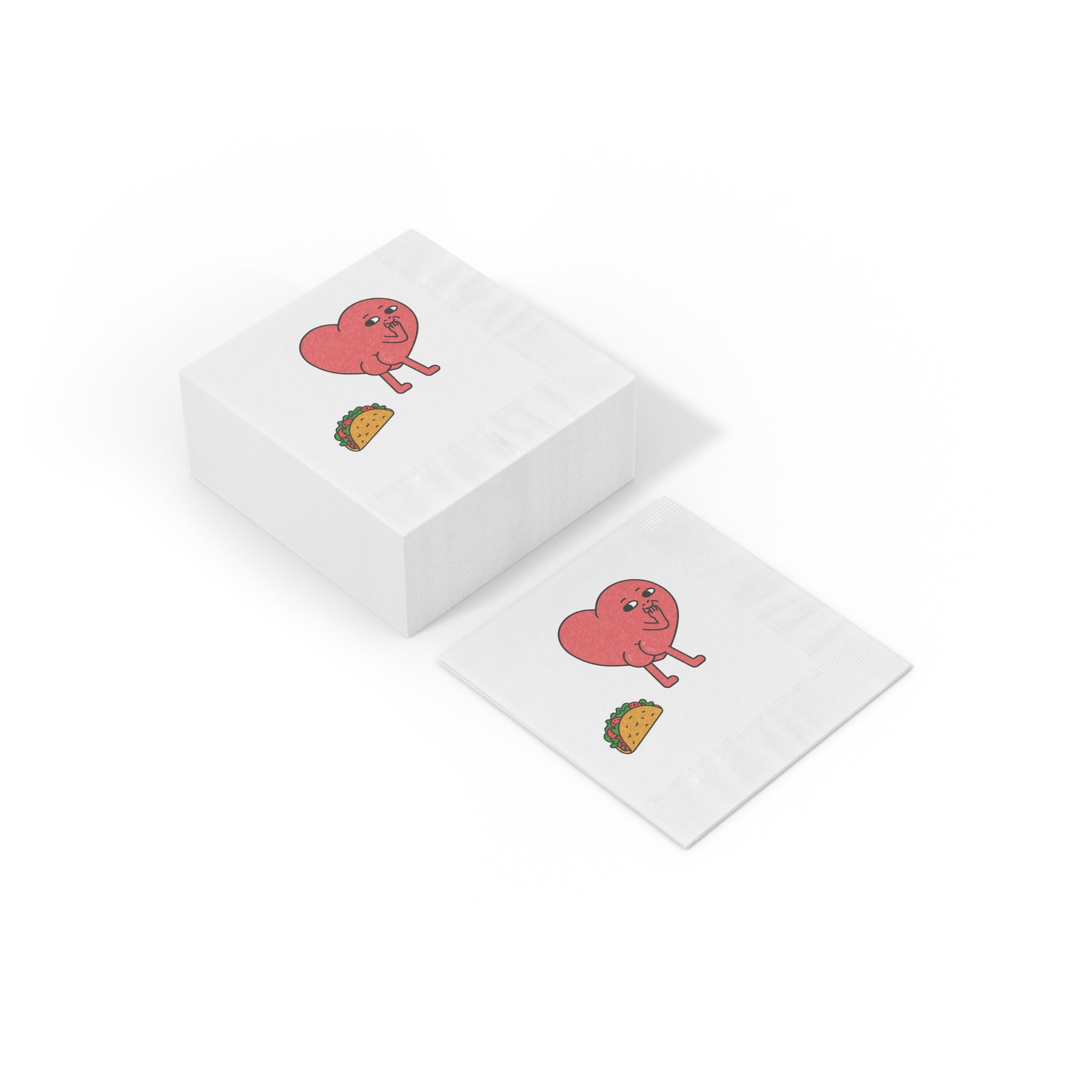 Holiday Napkins - Cheeky Valentine's Taco Lover