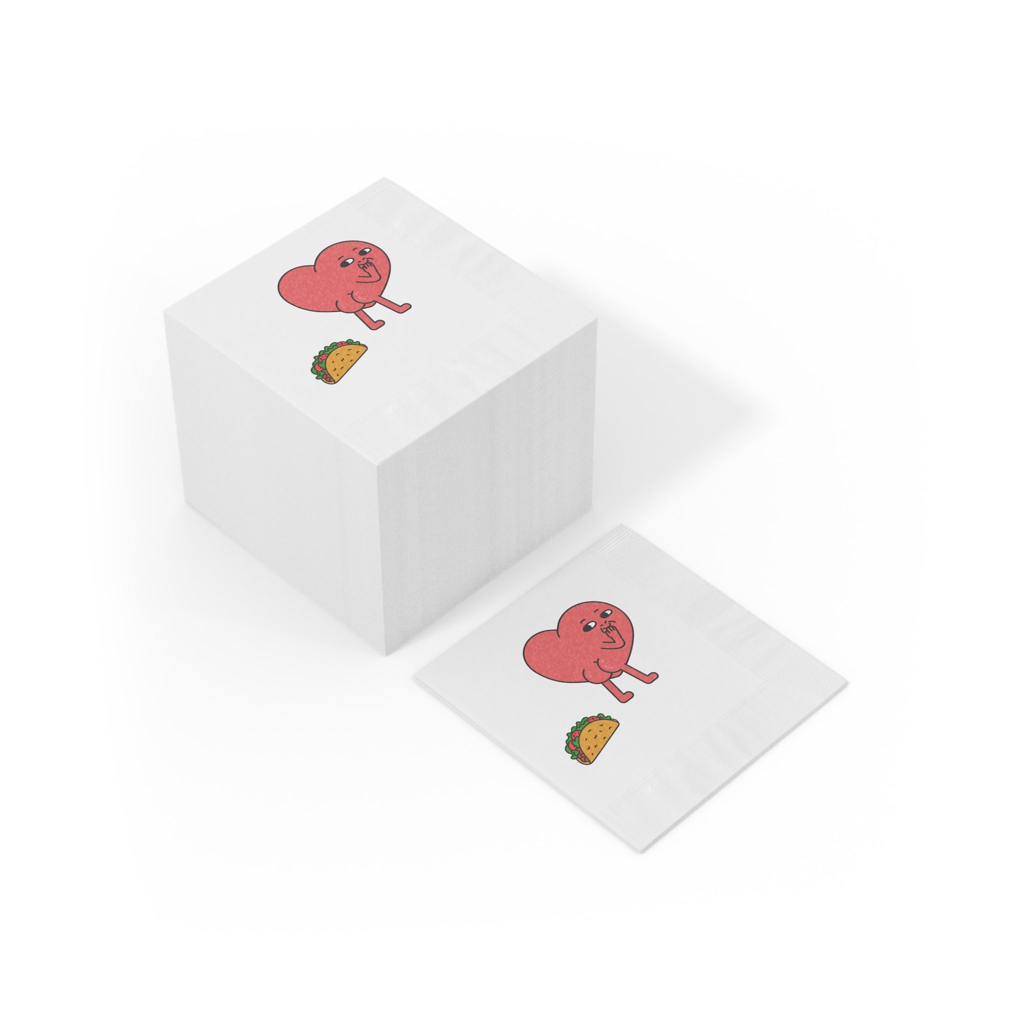 Holiday Napkins - Cheeky Valentine's Taco Lover