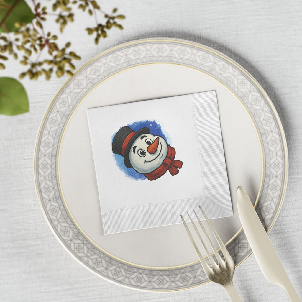 Holiday Napkins - The Very Frosty Snowman