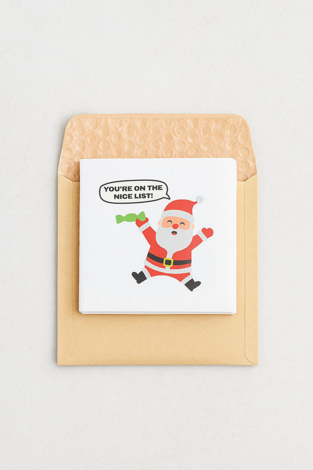 Holiday Napkin Subscription - 25 napkins per month (6.5"x6.5")